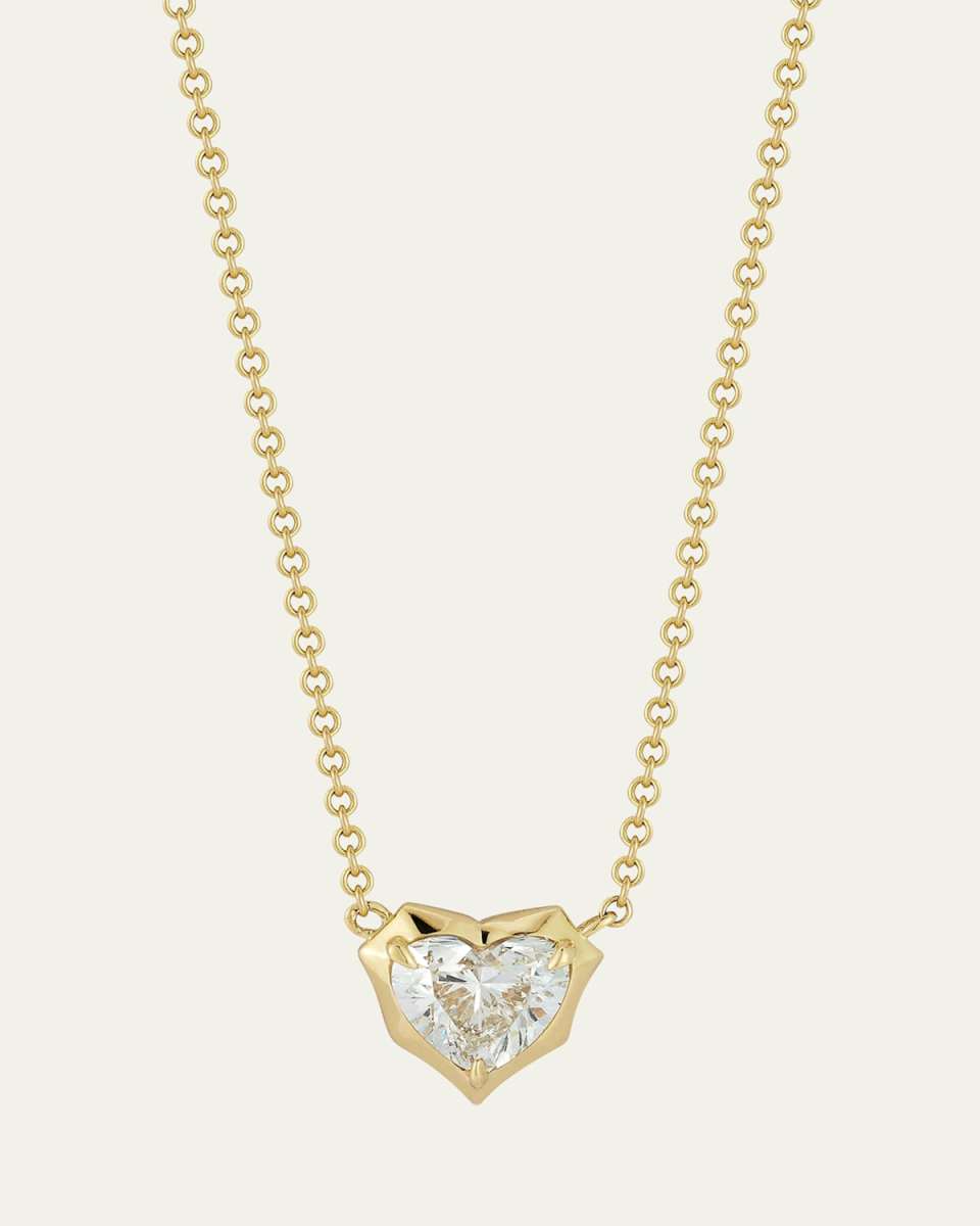Alchemy Heart Diamond Pendant Necklace